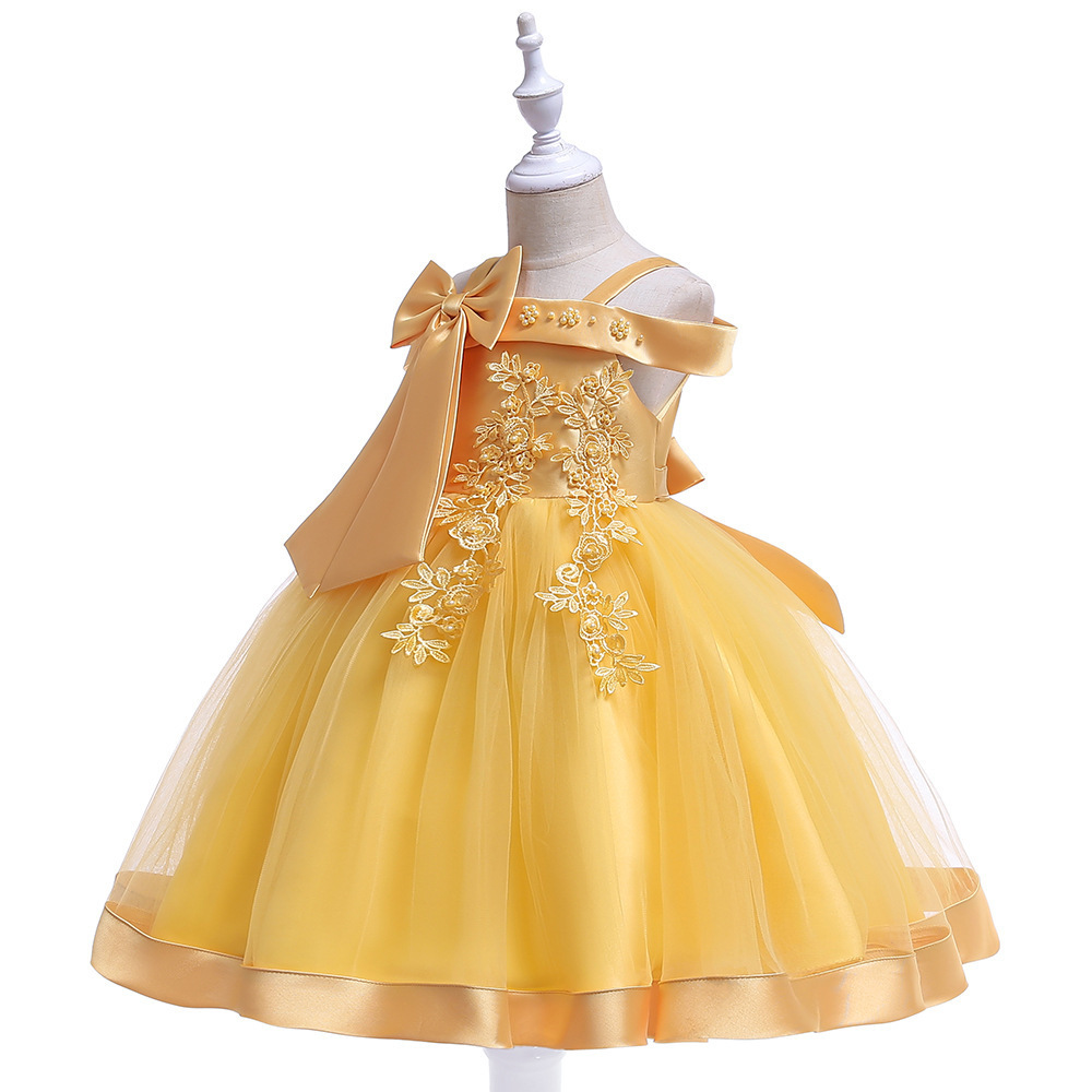 High Quality Multi-Layer Lace Soft Yarn Lolita Dress Fluffy Baby Girl Tutu Princess Party Dress Birthday Twirl Dress