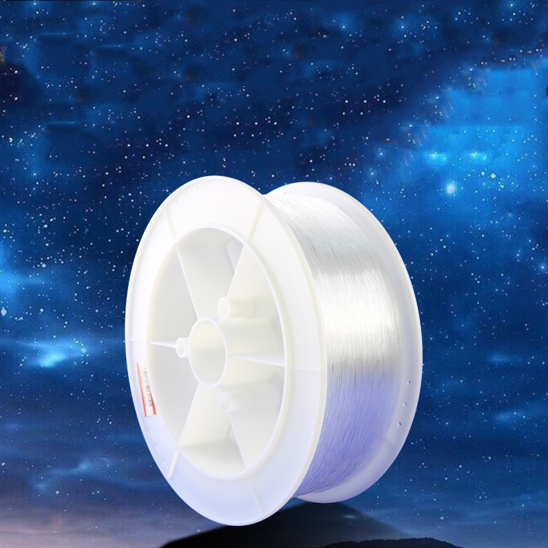 0.75mm 2700m Pmma LED fiber optic cable light for starry ceiling