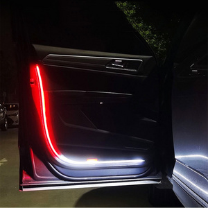 Car Door Decorative Light Strip Car Anti-collision Warning Light Dual Colors Led Streamer Light