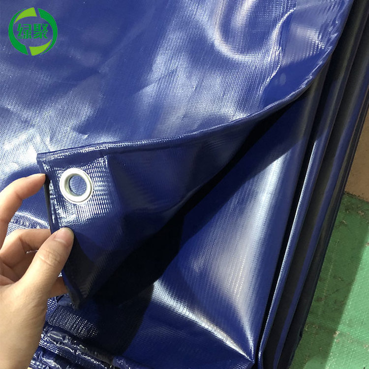 Guangzhou Waterproof Pvc Tarpaulin Cover, Customize 600gsm 760gsm Pvc Tarpaulin Fish Pond Tank