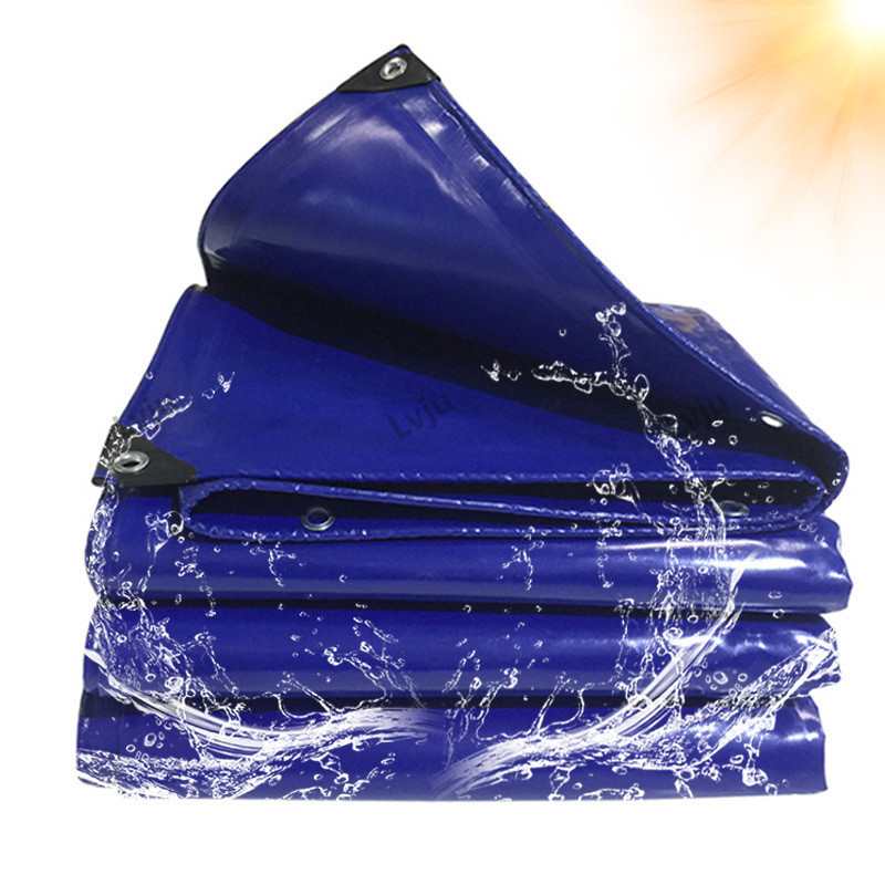 Guangzhou LVJU Tarpaulin Sheets Reinforced Waterproof PVC Tarpaulin For Cargo Truck Cover