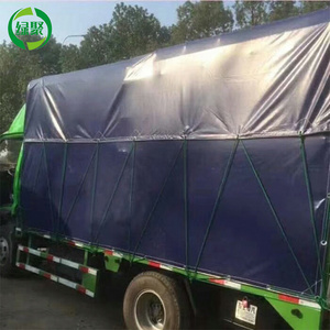 Guangzhou LVJU Tarpaulin Sheets Reinforced Waterproof PVC Tarpaulin For Cargo Truck Cover