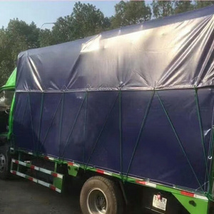 Waterproof Heavy Duty Vinyl Coated Polyester Flatbed Truck Tarp Fabric Pvc Tarps For Trucks Cover