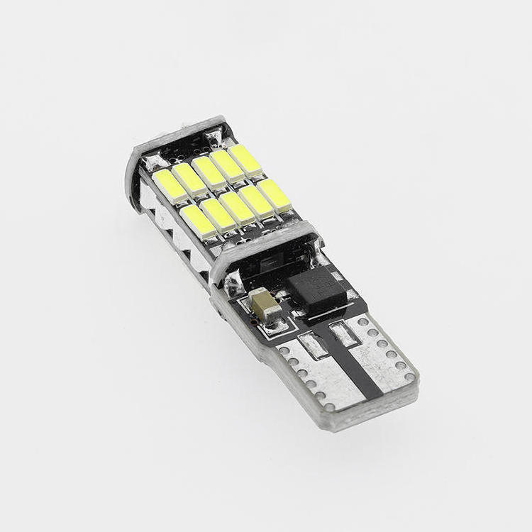 t10 w5w 194 501 led canbus no error Super bright car interior light T10 26 SMD 4014 Chip pure white Instrument Lights bulb lamp