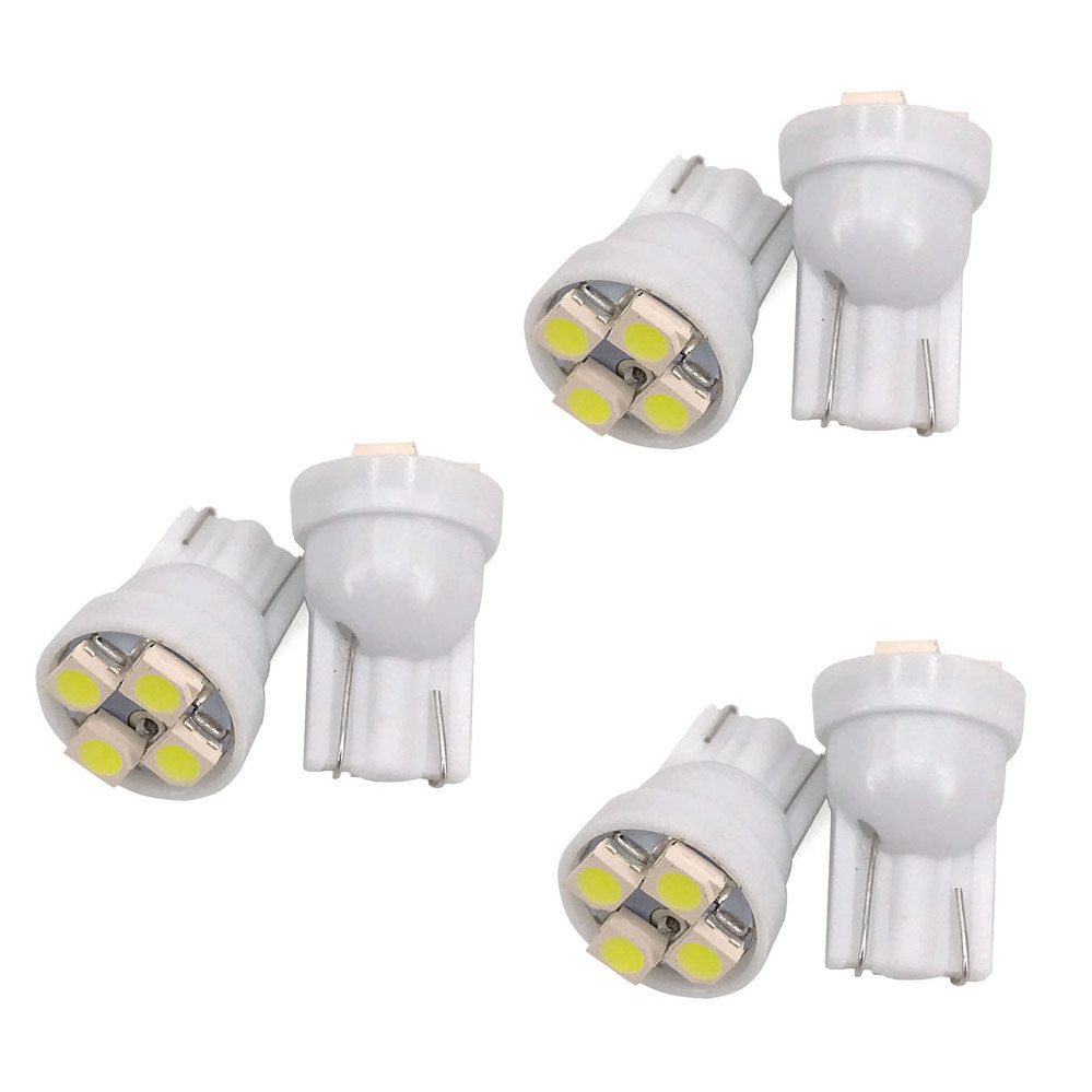 12V T10 7020 3SMD Bulbs 7014 Chip 168 192 501 W3W Led for Auto Lighting Clearance License Plate Light Dome Parking Lights