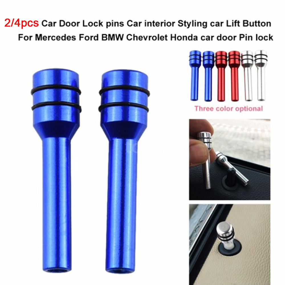 Car Security Door Lock Pins Universal Car Truck Interior Door Lock Knob Pull Pins For Volkswagen VW Polo Beetle MK2 MK3 CC