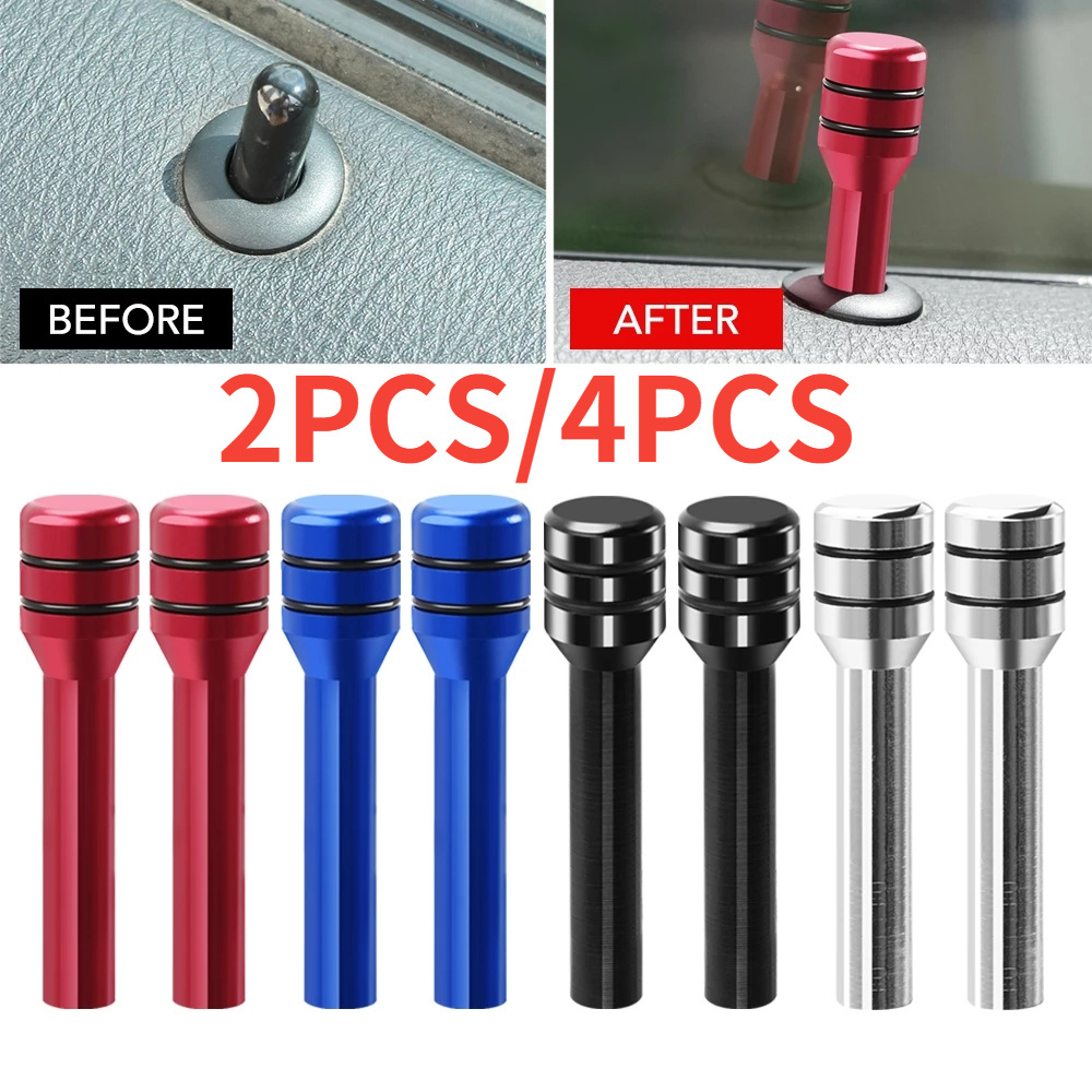 Car Security Door Lock Pins Universal Car Truck Interior Door Lock Knob Pull Pins For Volkswagen VW Polo Beetle MK2 MK3 CC