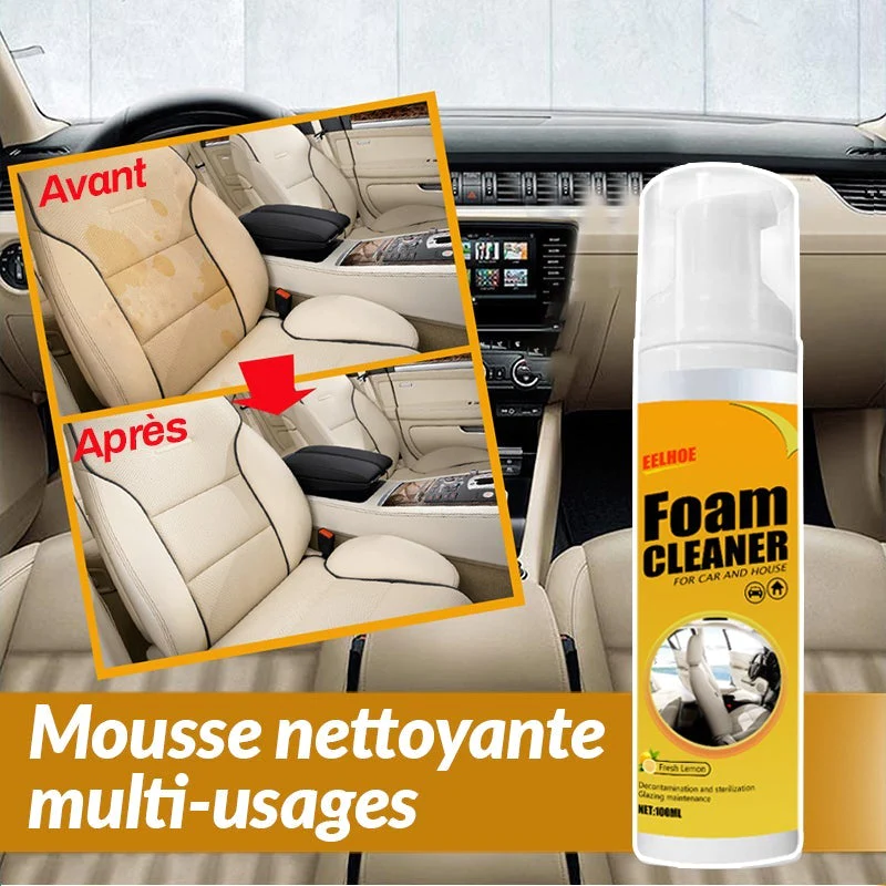 Multi-Purpose Household Foam Car Care Cleaner For Car Interiors Home Car Cleaning Foam Cleaner Spray