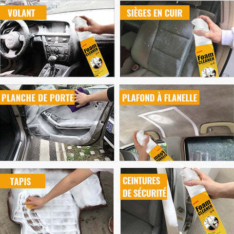 Multi-Purpose Household Foam Car Care Cleaner For Car Interiors Home Car Cleaning Foam Cleaner Spray