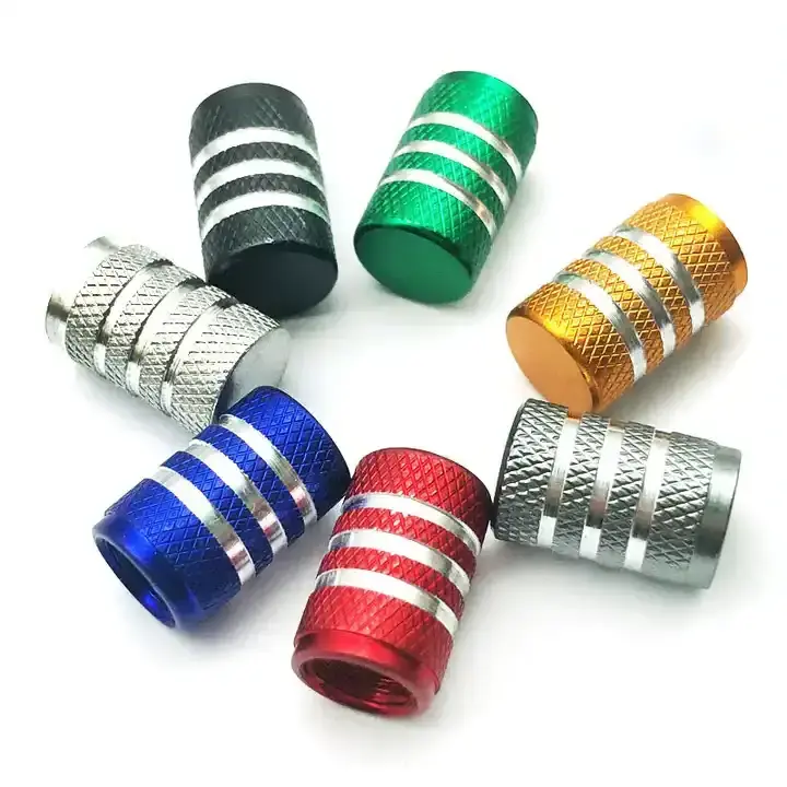 Customized logo Car Tire Valve Tyre Valve Stem Cover Air truck motorcycle Wheel Rim Valve Stem Cap with rubber universal fit car