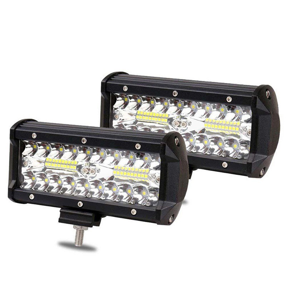 7 inch 120W LED Bar LED Work Light Driving Lamp Boat Tractor Truck 4x4 SUV ATV 12V 24V Off Road Motorcycle Car Accessories