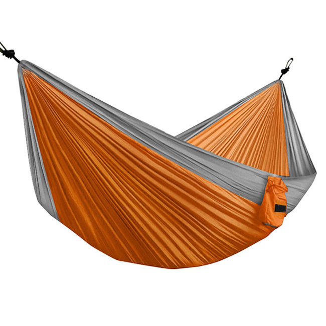 Wholesale Custom Travel Big Hammock Portable Outdoor Camping Ultra Light Ripstop Nylon Hammocks