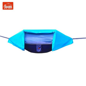 Traveler 2 Person Hammock Tents With Stand Pole Prop Up Hanging Bed Canopy Waterproof Tent Hammocks