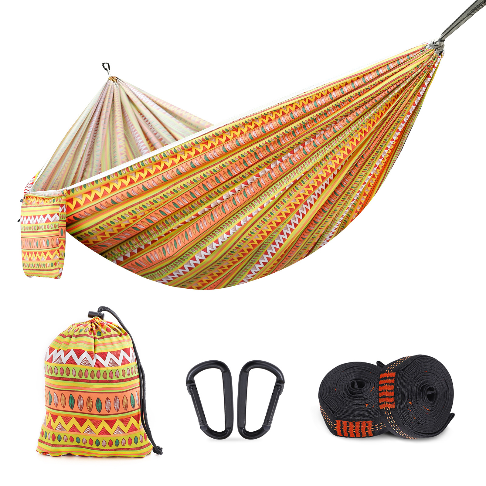 Wholesale Hammock Swing chair Hamac Hammock Baby in 70d nylon parachute travel hammock