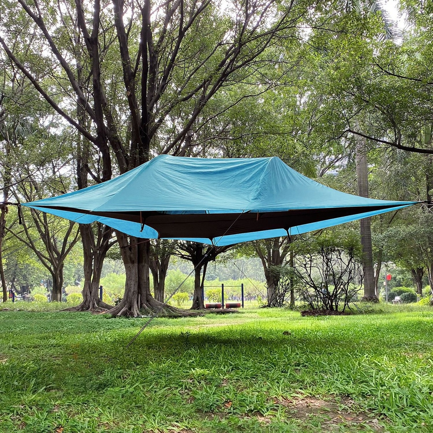 2-3 Person Tree Tent with Rainfly Hanging Tree Tent Camping Hammock Camping Tree House Tent Hot Selling Double Layer