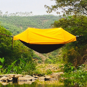 NEW 2022 Traveler other camping large space camping hammock with mosquito net waterproof Portable tente camping hammock awning