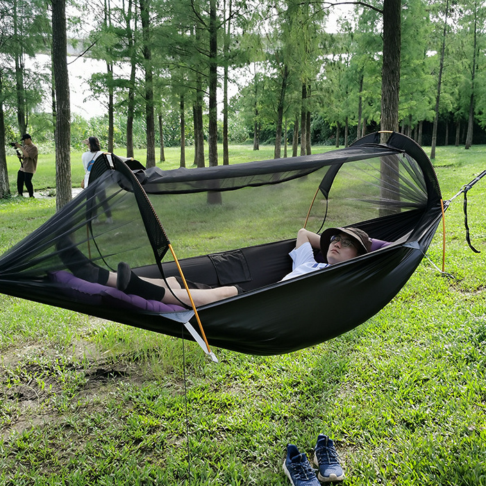 Breathable Portable hammock tent mosquito net Outdoor hammock camping swing hammock tarp