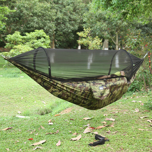 Full-automatic quick-opening mosquito net hammock outdoor camping tent wholesale aerial ultralight hammock