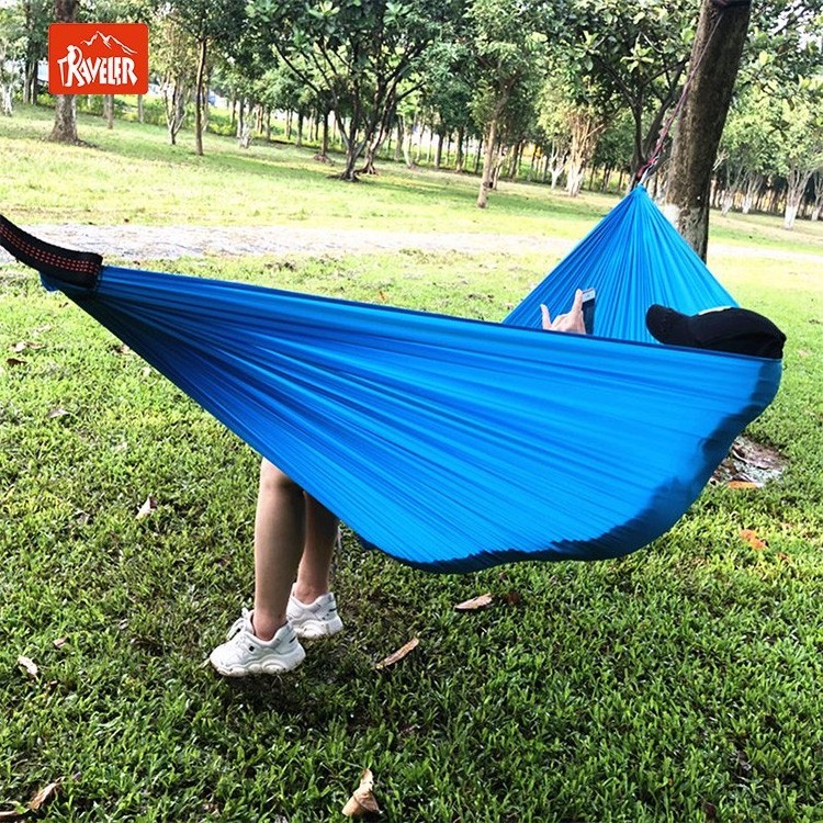 Hitch mount camping hammock nylon 20d ultralight outdoor hammock awing design