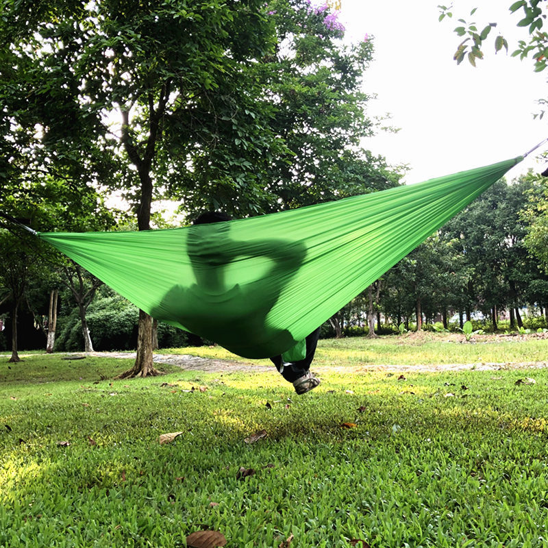 Hitch mount camping hammock nylon 20d ultralight outdoor hammock awing design