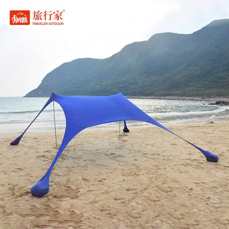 Large anti uv portable sun shade umbrella beach tent pop up shelter outdoor canopy beach shade tent