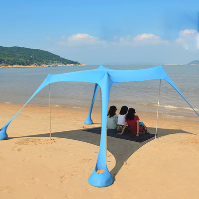 Large anti uv portable sun shade umbrella beach tent pop up shelter outdoor canopy beach shade tent