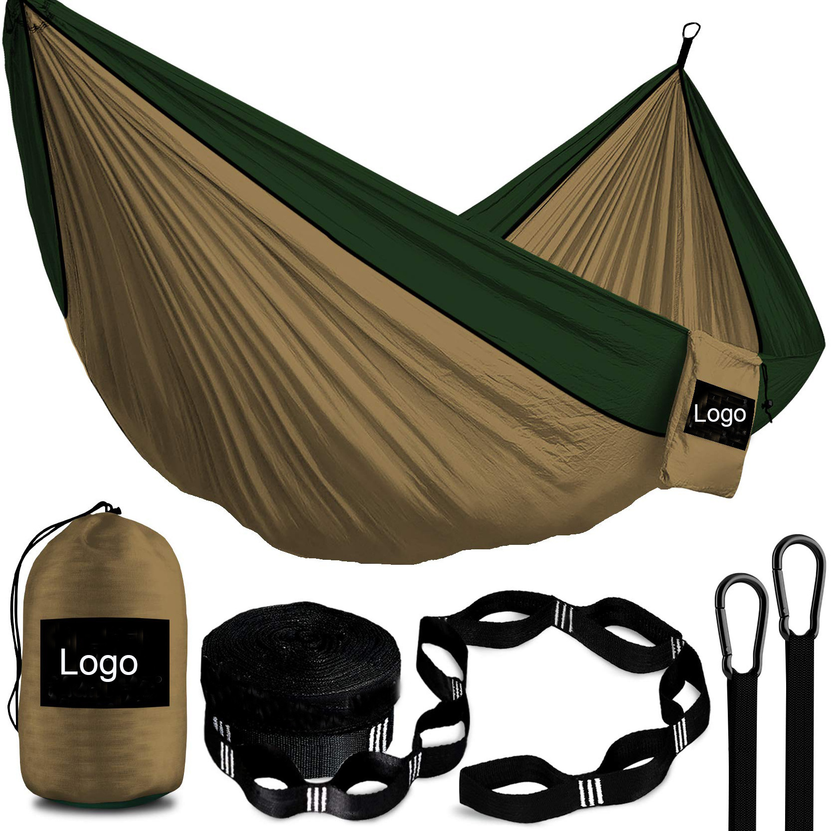 Custom Ultralight  Camping Hammock with tree Straps Portable Outdoor Hamacas swing 2 Person Hammock  haven tent Travel Hammocks