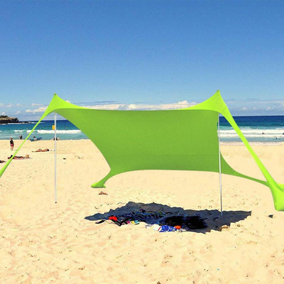 Beach Tent Beach Sunshade Sun Shade Tent With Sandbag Tents Canopy Shade Membrane for Beach Umbrella