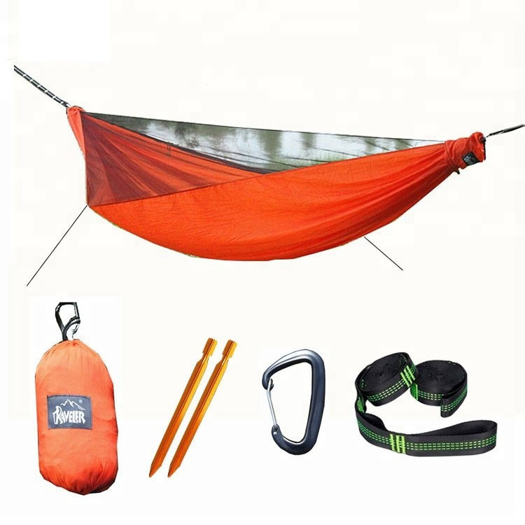 Mosquito Free Camping and Outdoor Hammocks Tent Lightweight Ripstop hammock with bug net