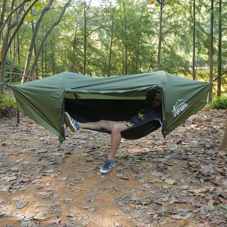 Customized Compact Lightweight Portable Tree Tent  Camping Hammock Waterproof Mosquito Net hammock tent