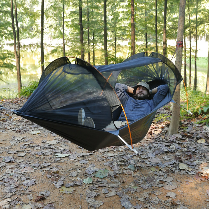 hammock tent camping waterproof hammock swing chair with stand outdoor hammock tent with mosquito net