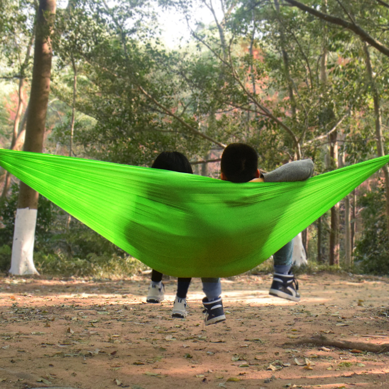 ultralight camping hammock awing support garden outdoor double hammock spring summer autumn outdoor portable hammock