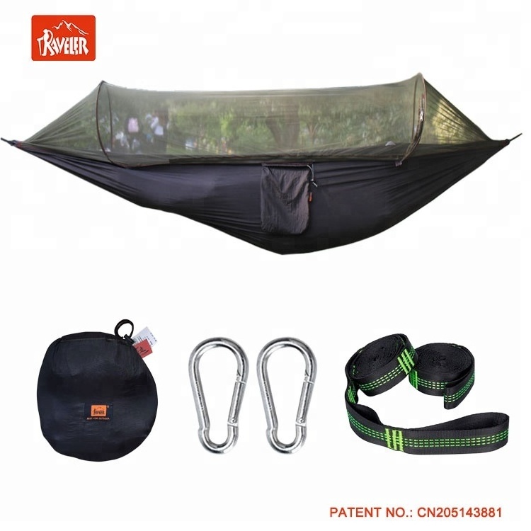 high quality customizable camo camping accessories mosquito net hammock hot tent