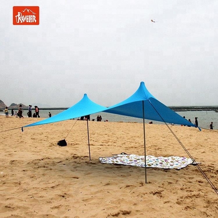 Tents Beach Tent with Sand Anchor Portable Canopy Sunshade