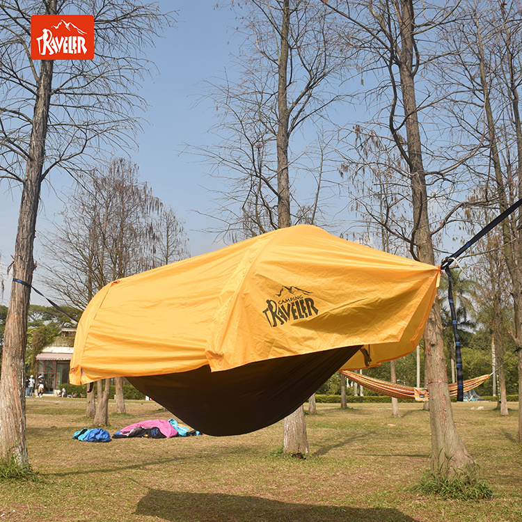 3 In1 Tunnel Type Portable Swing Sleeping Hammock Bed Hammock Tree Tent folding mosquito net tent and Waterproof Tents