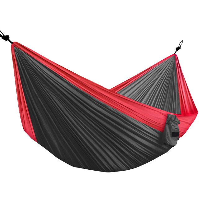 Wholesale Custom Travel Big Hammock Portable Outdoor Camping Ultra Light Ripstop Nylon Hammocks