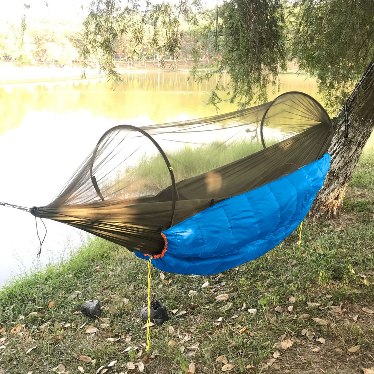 Outdoor sleeping bag hammock quilt underquilt camping hiking trekking waterproof tree tent hammock