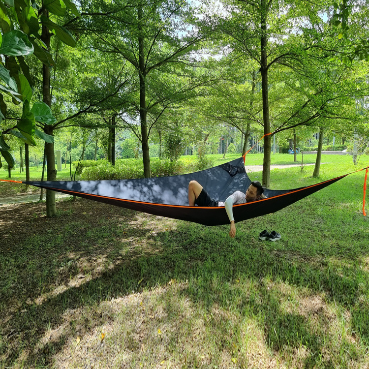 Portable Hammock 2-3 Person Design for Travel Backyard Outdoor Garden Camping Large Triangle Camping Tree Hammock