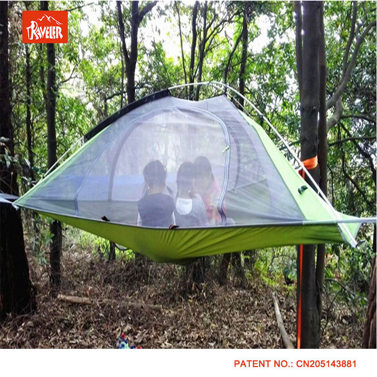 Traveler Outdoor Suspended Hammock Tent Camping Tree House Hanging Tree Hammock Tents for 2 Persons