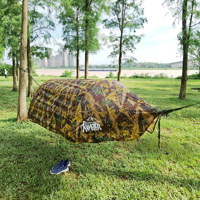 Forest suitable hammock tent for hanging hammock waterproof sleeping bed