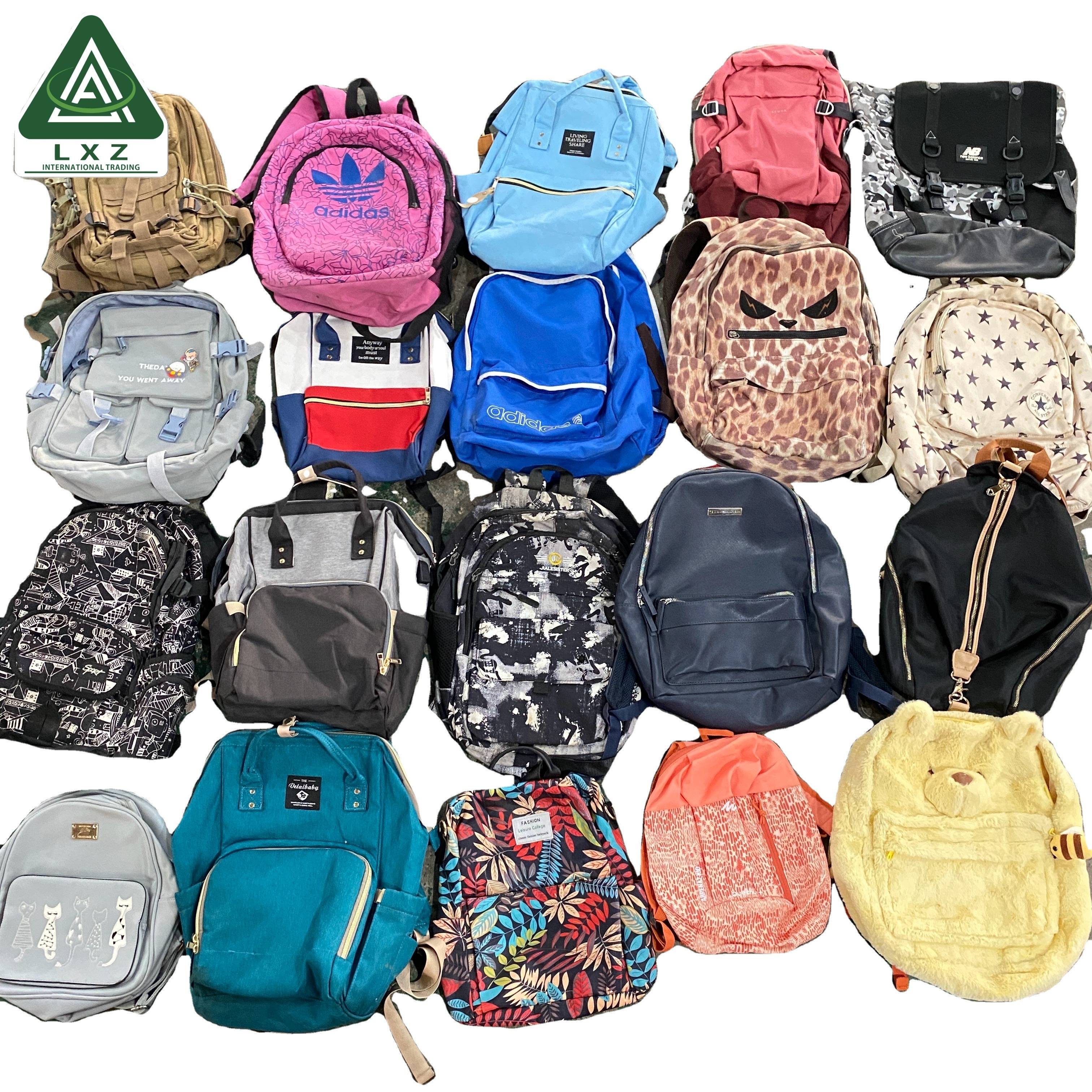 Used Clothes Backpack Fashion Design Simple and Versatile Popular Bag Second Hand Bags