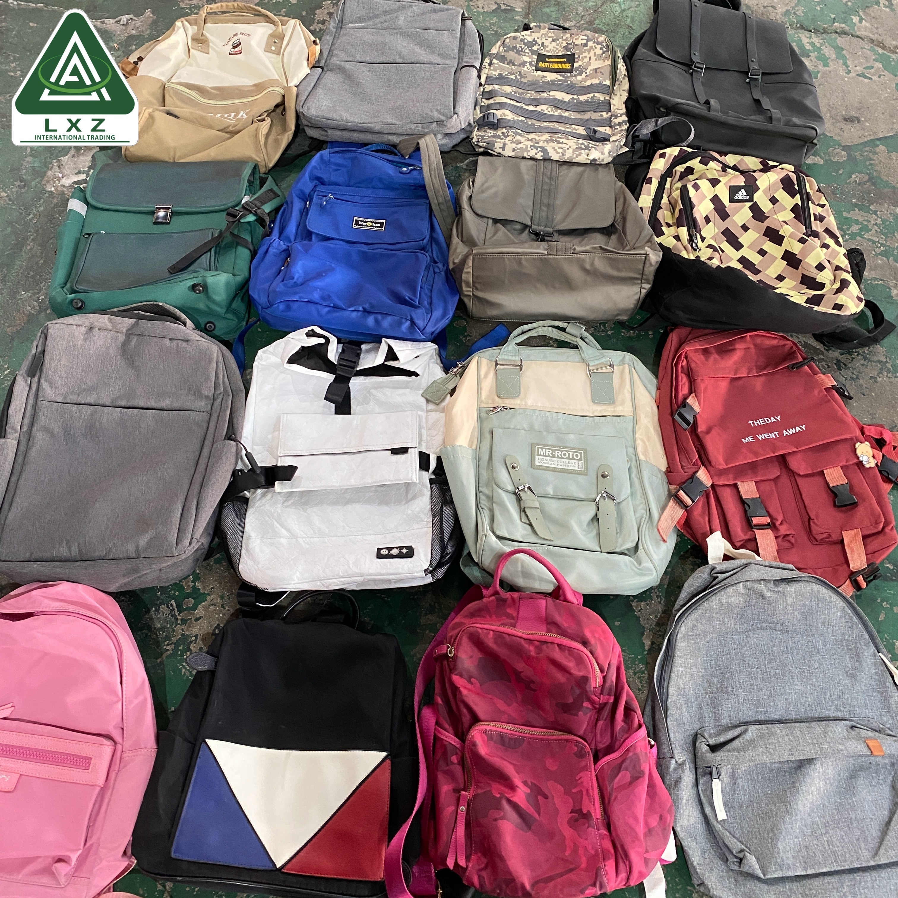 Used Clothes Backpack Fashion Design Simple and Versatile Popular Bag Second Hand Bags