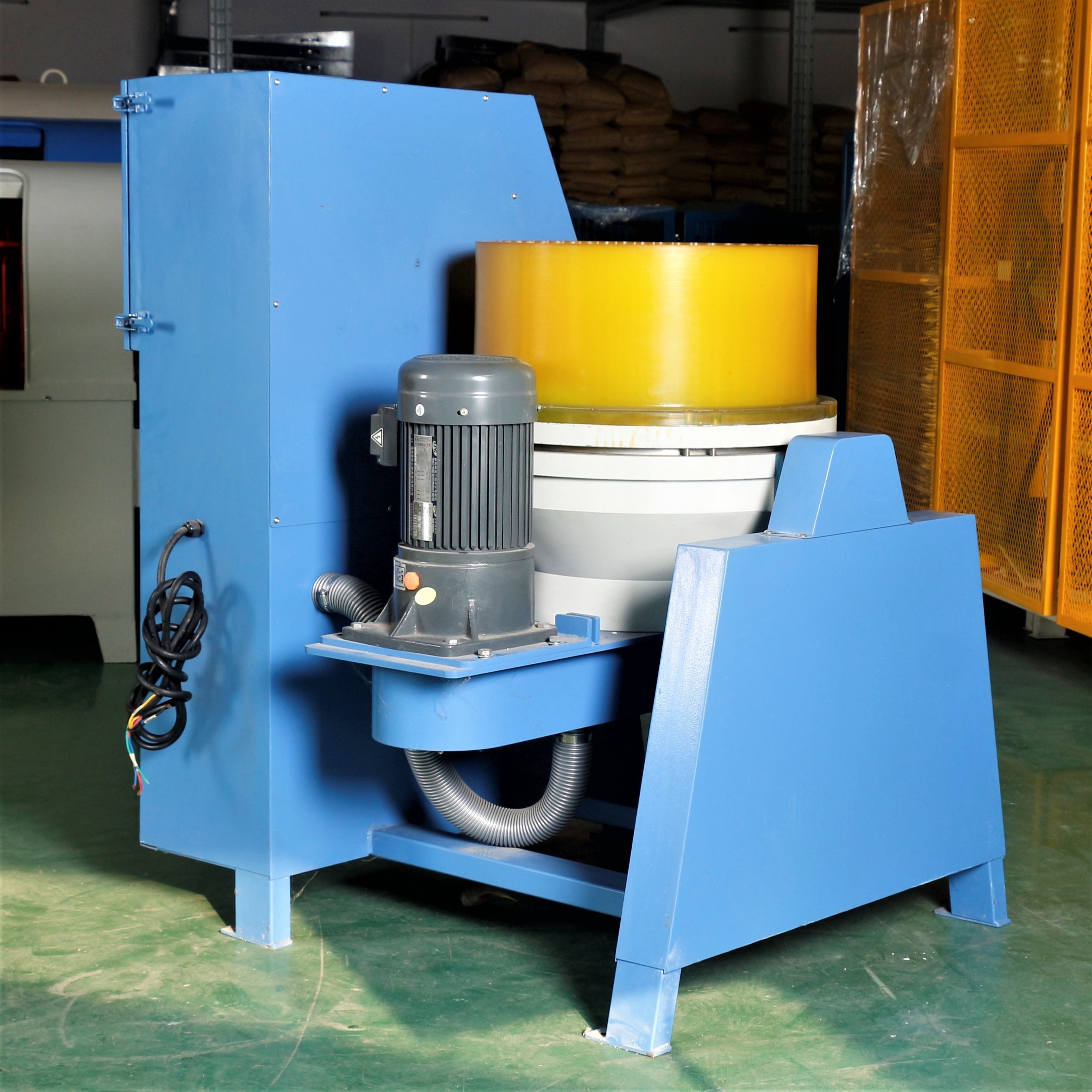 50L Large Capacity Centrifugal Disc Eddy Current Finishing Machine Metal Polishing Machine for Efficient Metal Polishing