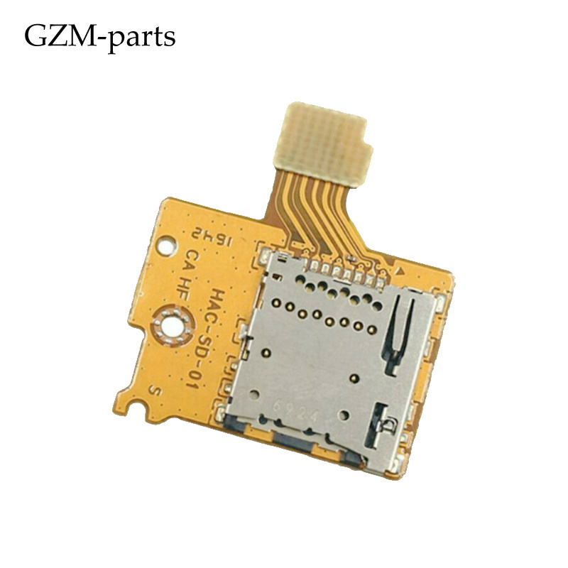 GZM-parts SD TF Card Slot For Nintendo Switch NS Console SD TF Card Socket Board Replacement