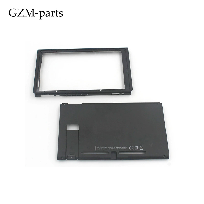 GZM-parts Front Back Faceplate for Nintendo Switch NS Console Shell Housing Case Cover battery door replacement