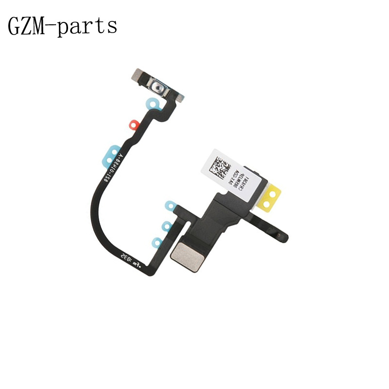 GZM-parts Mute Switch Power Key Ribbon For iPhone XS Volume Button Control Flex Cable Repair Parts