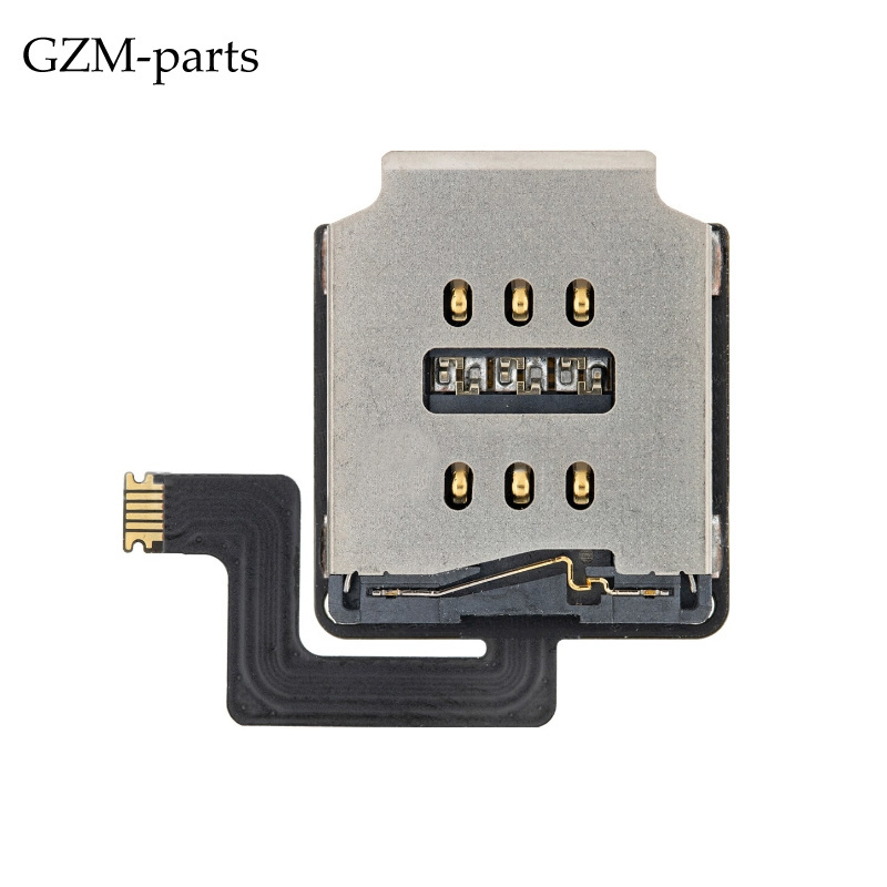 GZM Parts Replacement Sim Card Tray Socket Holder For iPad 7/8/9 Sim Card Reader Slot Adapter with Flex Cable