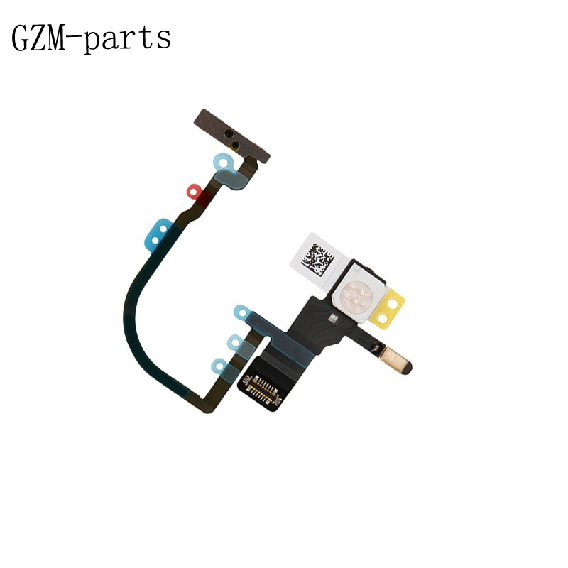 GZM-parts Mute Switch Power Key Ribbon For iPhone XS Volume Button Control Flex Cable Repair Parts