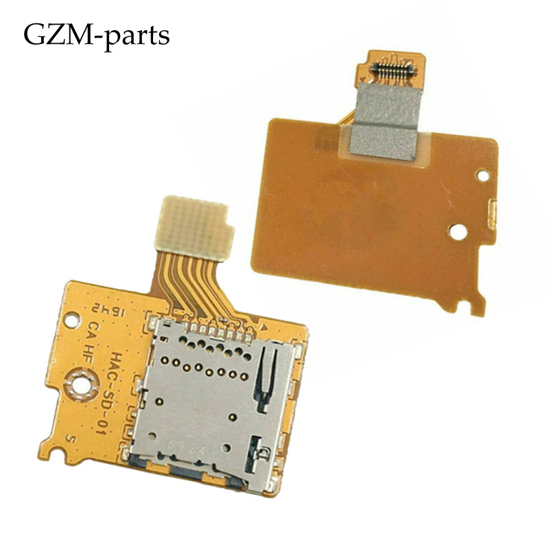 GZM-parts SD TF Card Slot For Nintendo Switch NS Console SD TF Card Socket Board Replacement