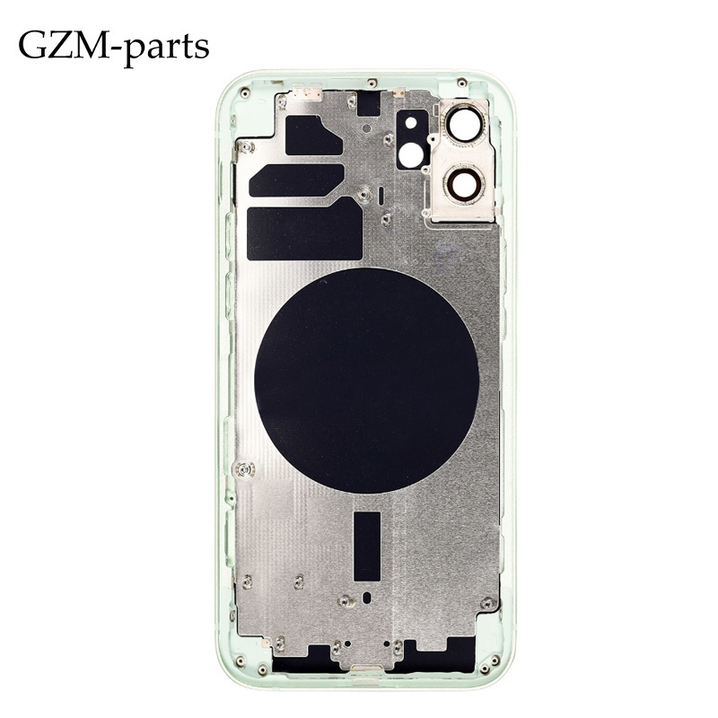 GZM-parts Back Housing Battery Door Cover Case for iPhone 12 Rear Housing